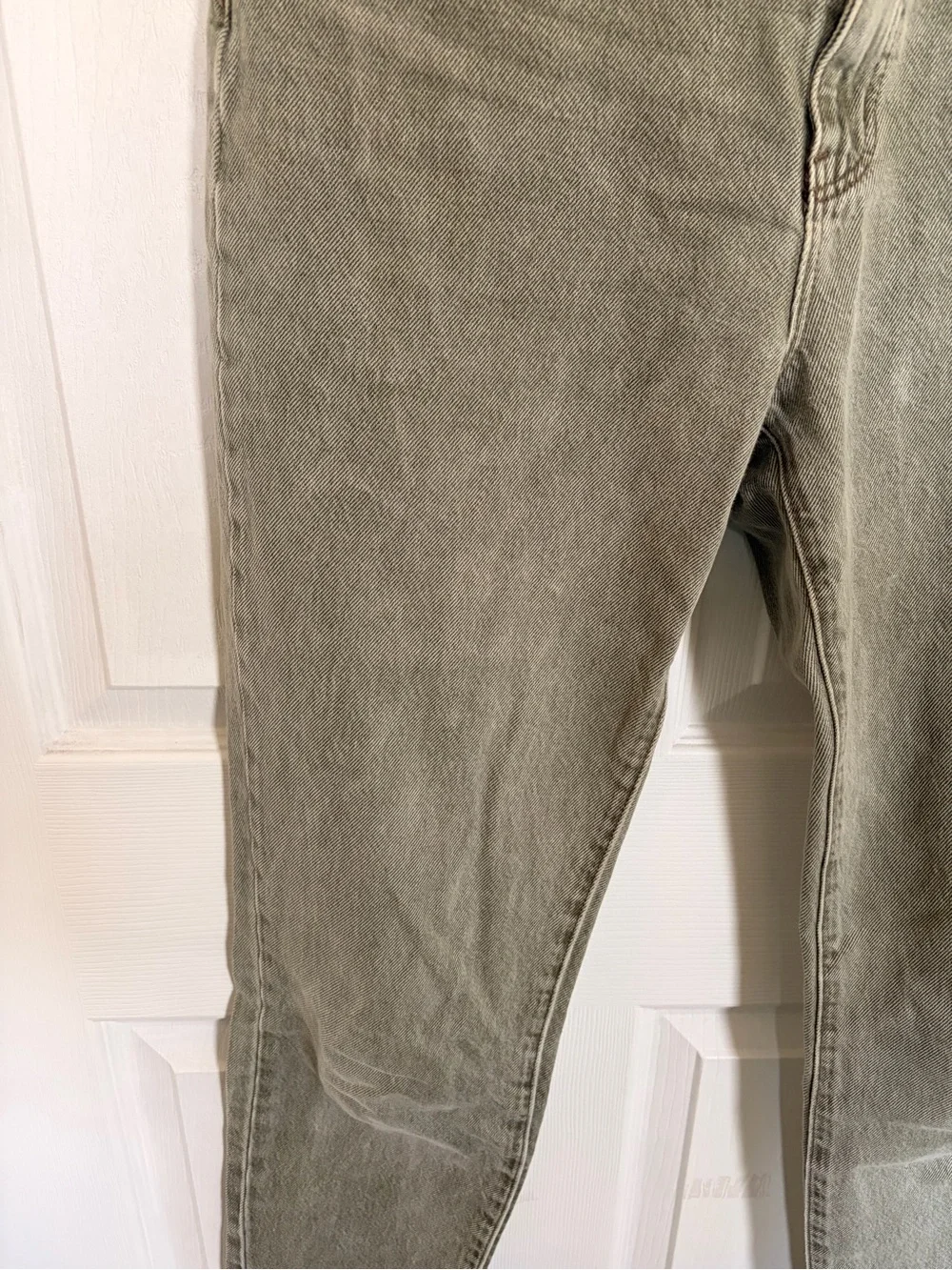 Rolla’s Dusters High Rise Slim | Olive - Picture 4 of 11